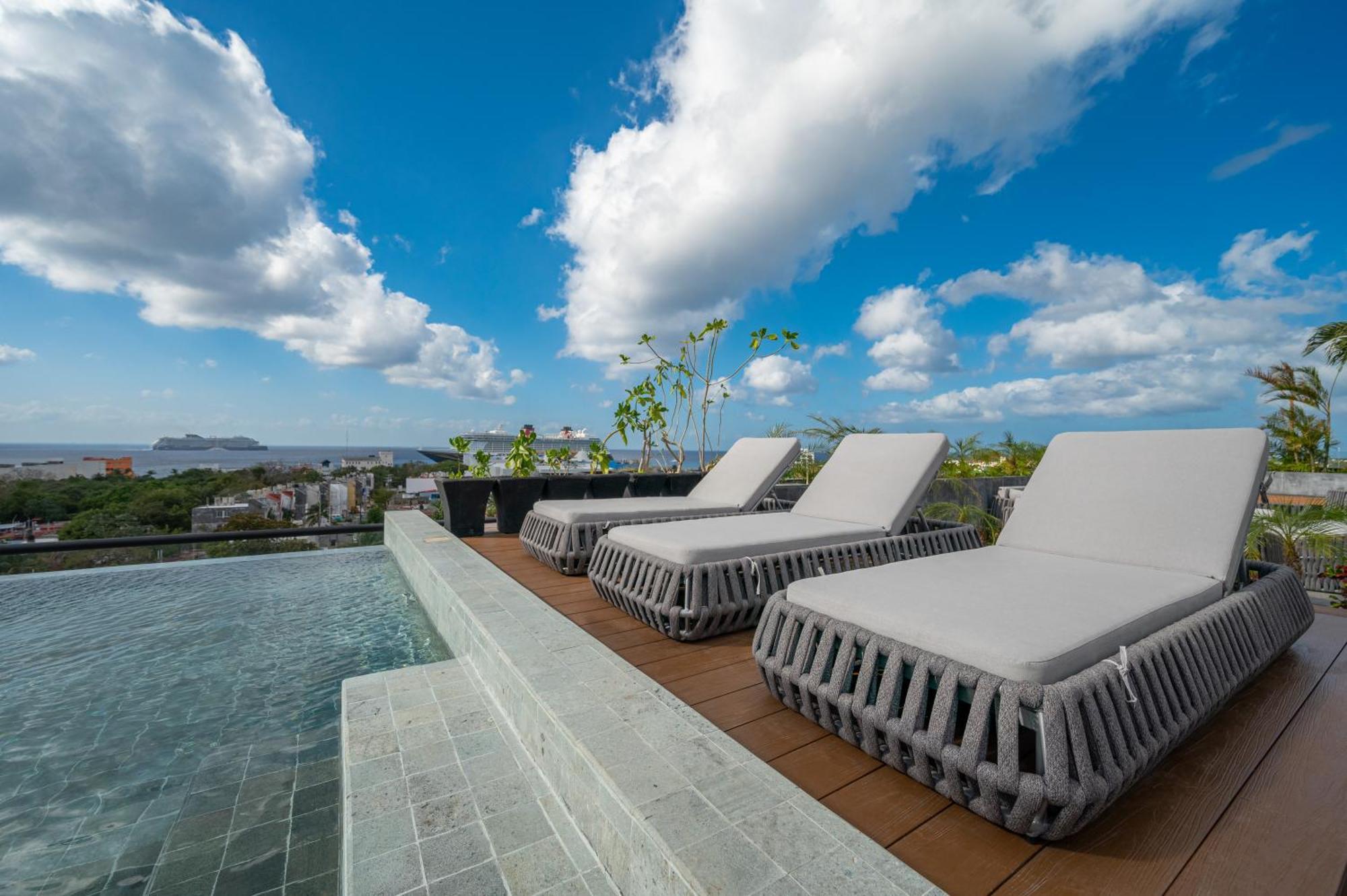 Kippal - Modern Oasis - Aparthotel コスメル エクステリア 写真